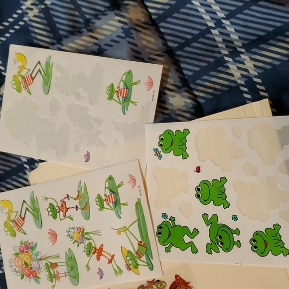 FROGS Sticker Bundle Lot Stickers Frogs Cutouts - Picture 4 of 5